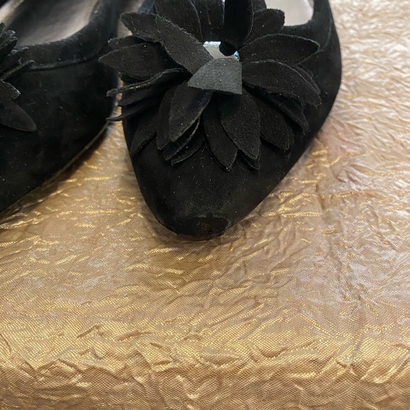 ALFANI SLIP ON FLORAL SUEDE FLAT NWOT - Picture 5 of 5